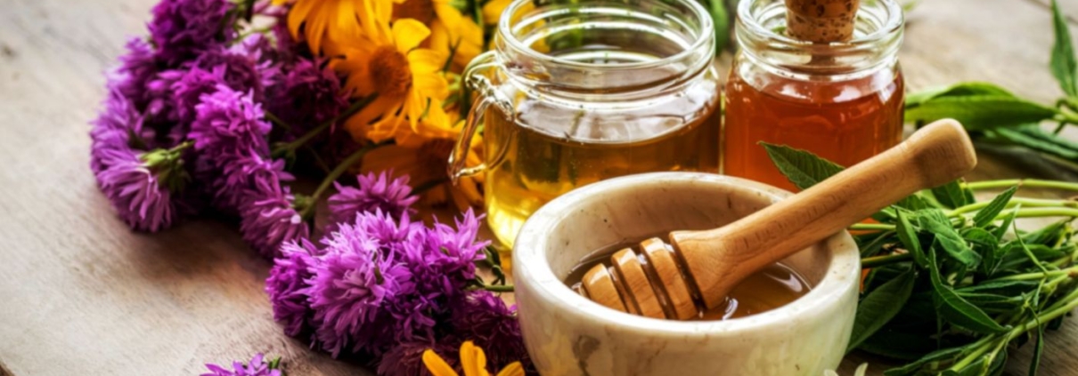 Kräuter verarbeitung