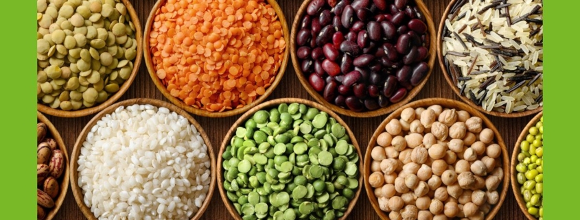 verschiedene Hülsenfrüchte