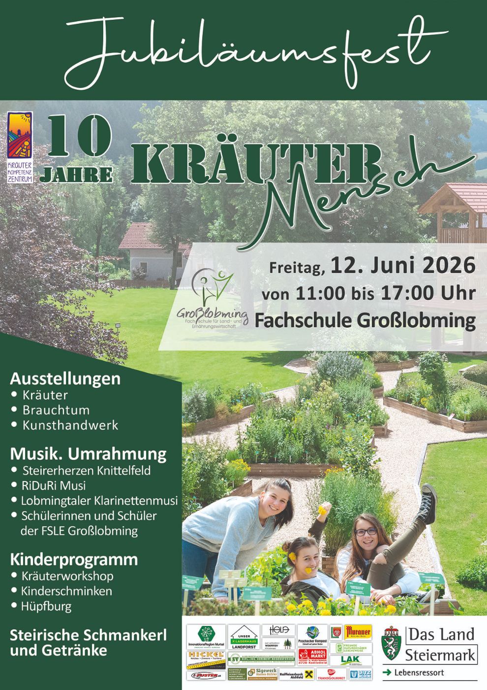Jubiläumsfest Großlobming